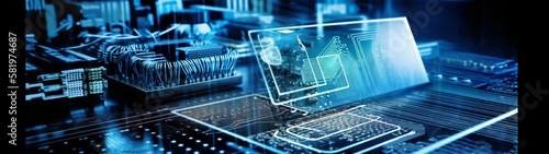 Tecnologia da Informática avançada criado por IA