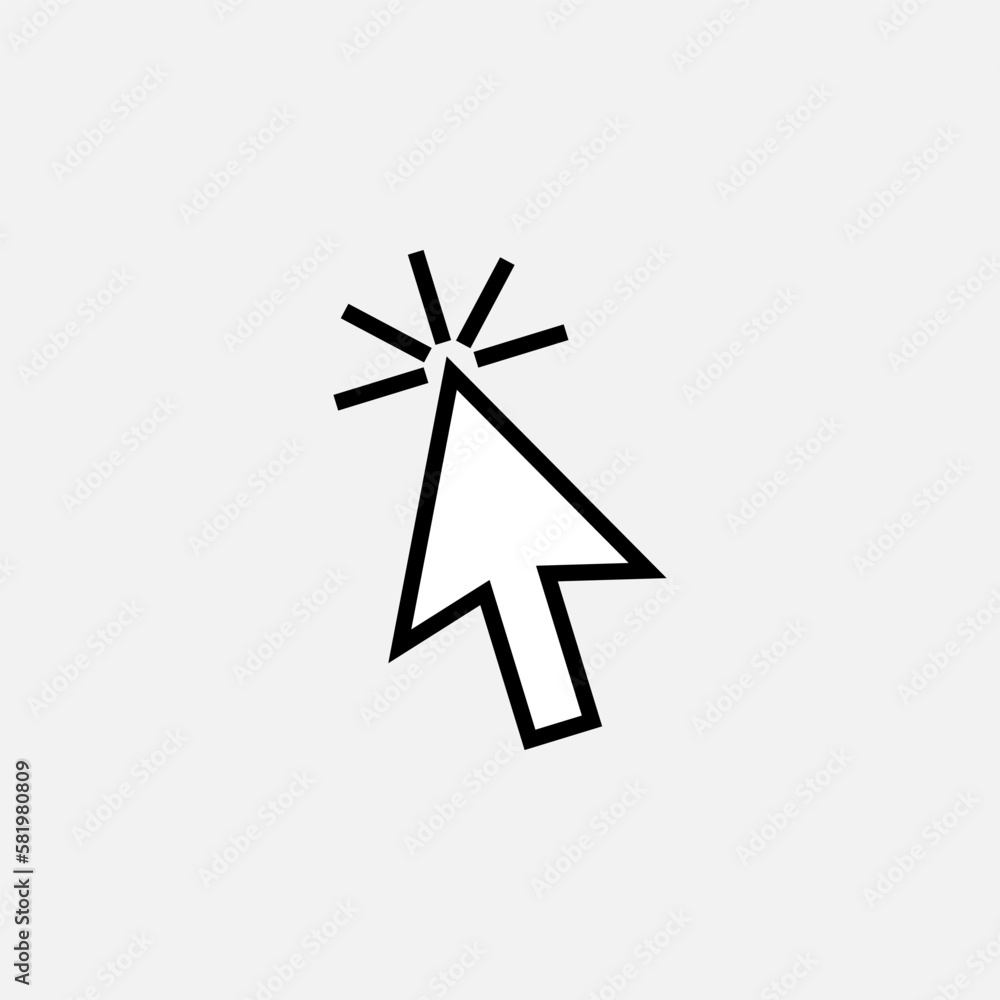 Cursor Icon. Pointer Illustrations - Vector, Sign and Symbol for Design, Presentation, Website or Apps Elements. Cursor Icon. Pointer Illustrations - Vector, Sign and Symbol for Design, Presentation, Website or Apps Elements.
