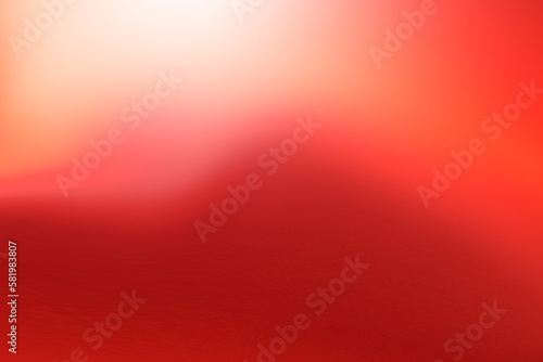 Abstract red gradient blurred background	