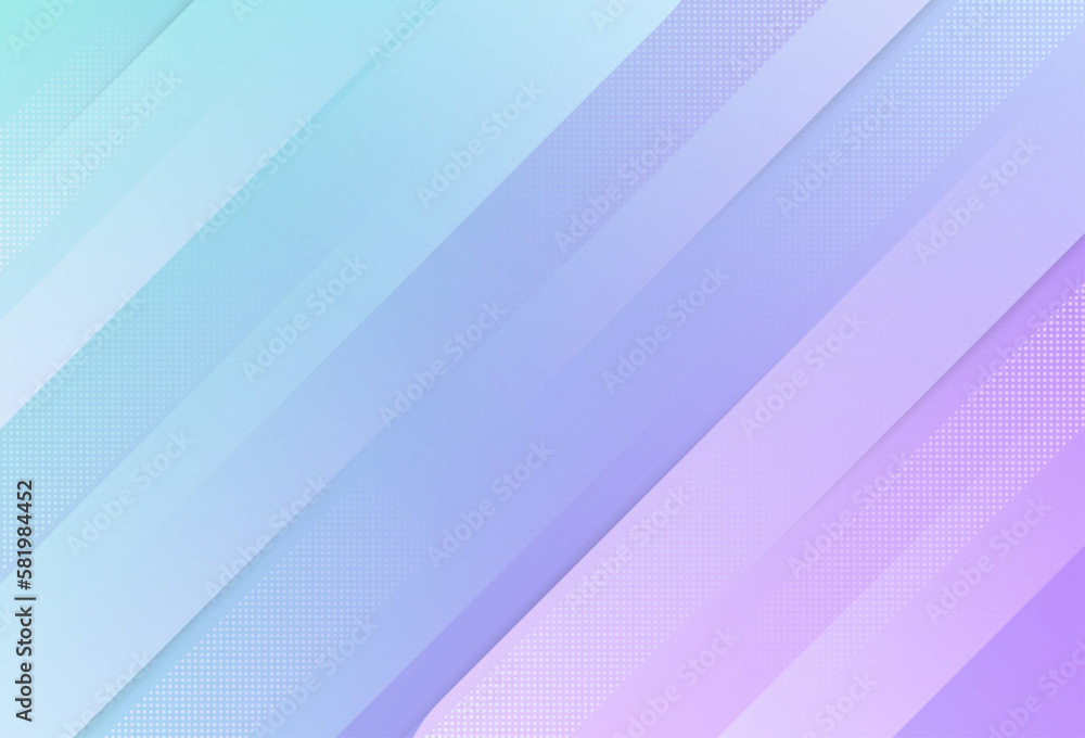 Fototapeta premium Modern background.Purple and blue gradient. Geometric effect .slanted line
