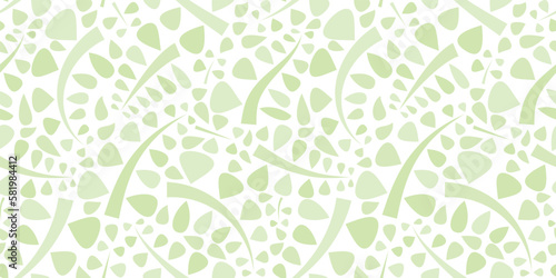 Organic motif, botanical motif background. Seamless pattern.Vector.スタイリッシュな有機的パターン