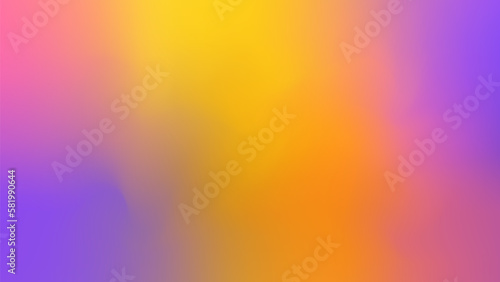 abstract colorful mesh gradient color background with yellow and purple for graphic design element