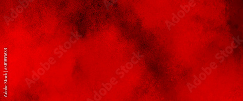 Red powder explosion cloud on black background. Freeze motion of red color dust particles splashing. animated graphic vintage background red and black powder in beige red tones.