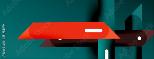Background overlapping lines. Dynamic lines abstract wallpaper. Straight lines composition vector illustration for wallpaper banner background or landing page