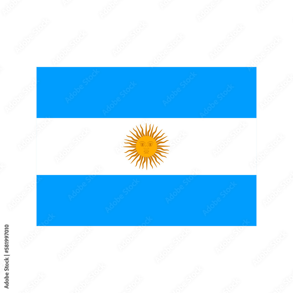Fototapeta premium argentina flag