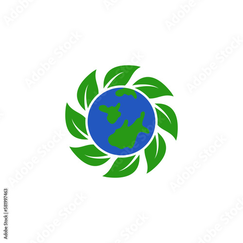 earth and leaves suitable for world day