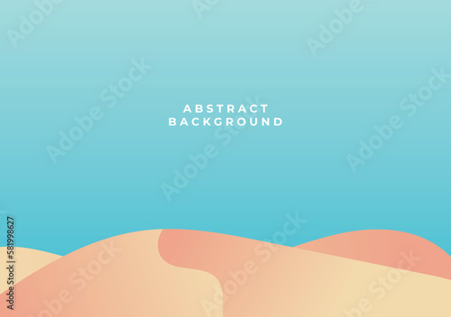 summer background with sand desert