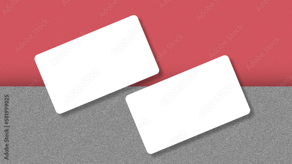 white blank business card mockup with minimal texture background white blank business card mockup with minimal texture background