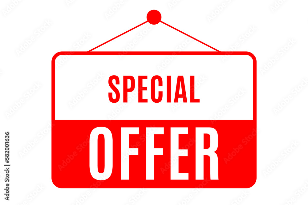 Special Offer sign design in red color with bold text style. Used as a background or a poster for promotions, special deals, on sale or wholesale price products, marketing campaigns & ads concepts. Special Offer sign design in red color with bold text style. Used as a background or a poster for promotions, special deals, on sale or wholesale price products, marketing campaigns & ads concepts.