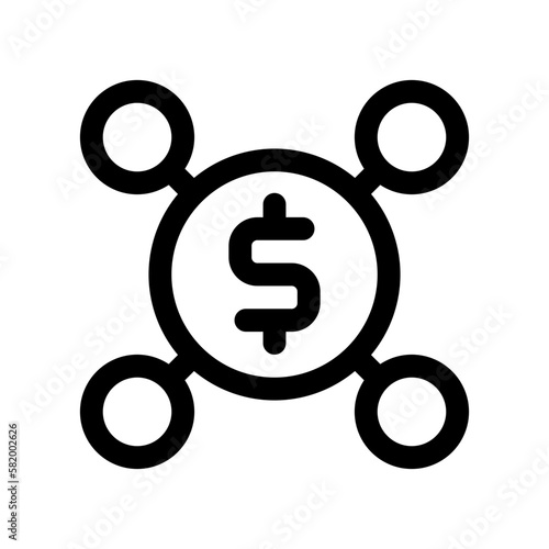 Editable money, budget vector icon. Part of a big icon set family. Perfect for web and app interfaces, presentations, infographics, etc