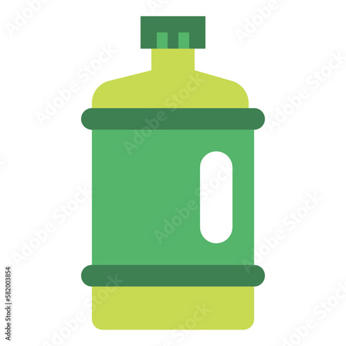 bottle flat icon style