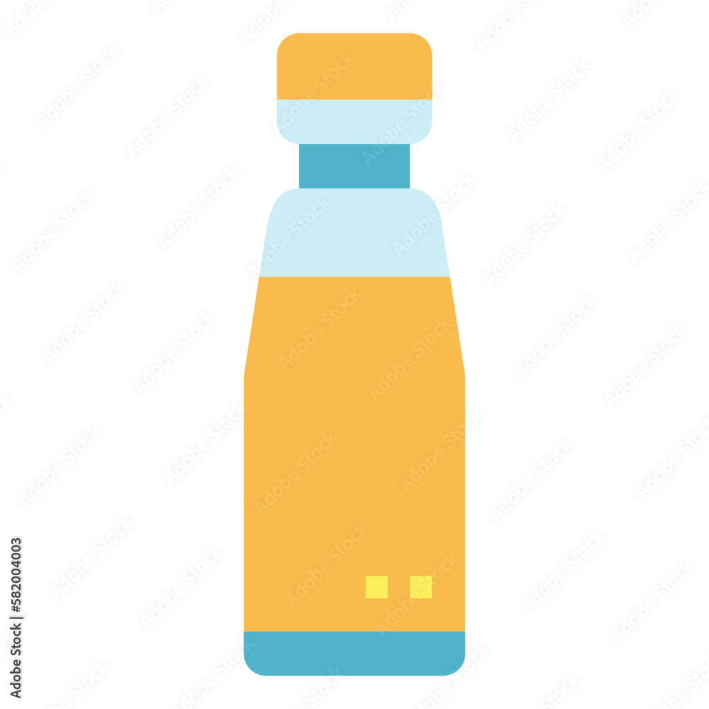 bottle flat icon style bottle flat icon style