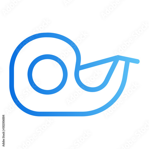 tape dispenser gradient icon