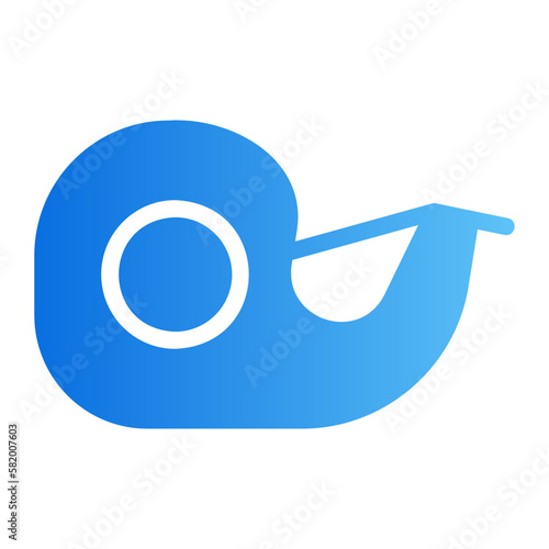 tape dispenser gradient icon