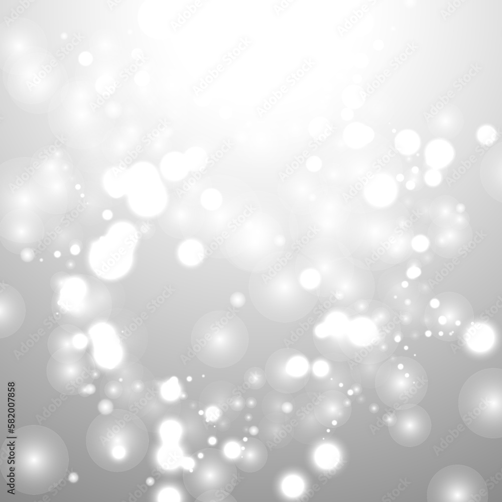 bokeh silver grey background snowflake snow shine bokeh silver grey background snowflake snow shine