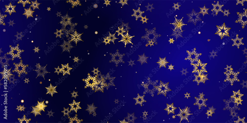 Gold snowflakes holiday seamless pattern. Gold snowflakes holiday seamless pattern.