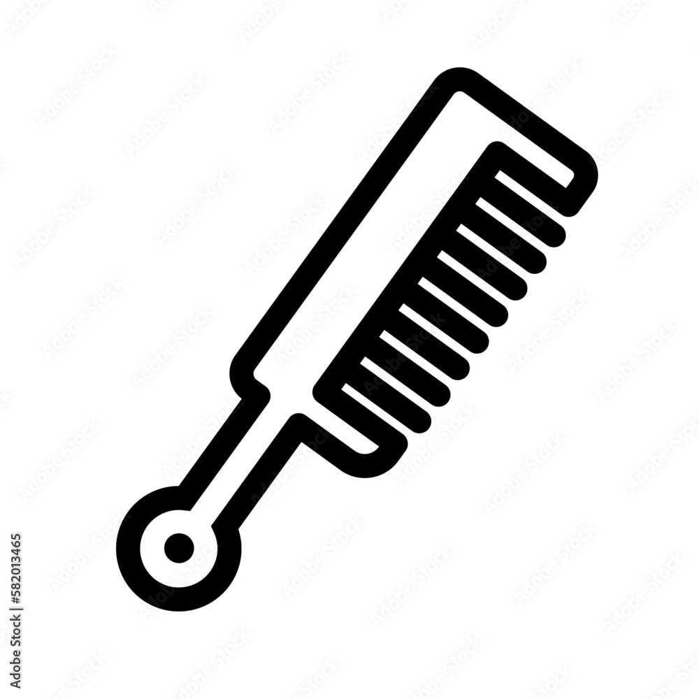 Simple comb icon. Hairbrush. Personal grooming. Vector. Simple comb icon. Hairbrush. Personal grooming. Vector.
