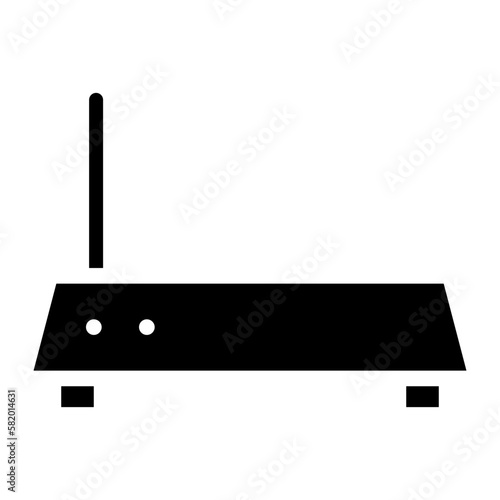 wifi router glyph 