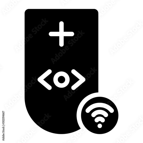 remote control glyph 