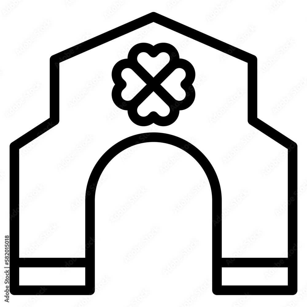 Obraz premium clover line