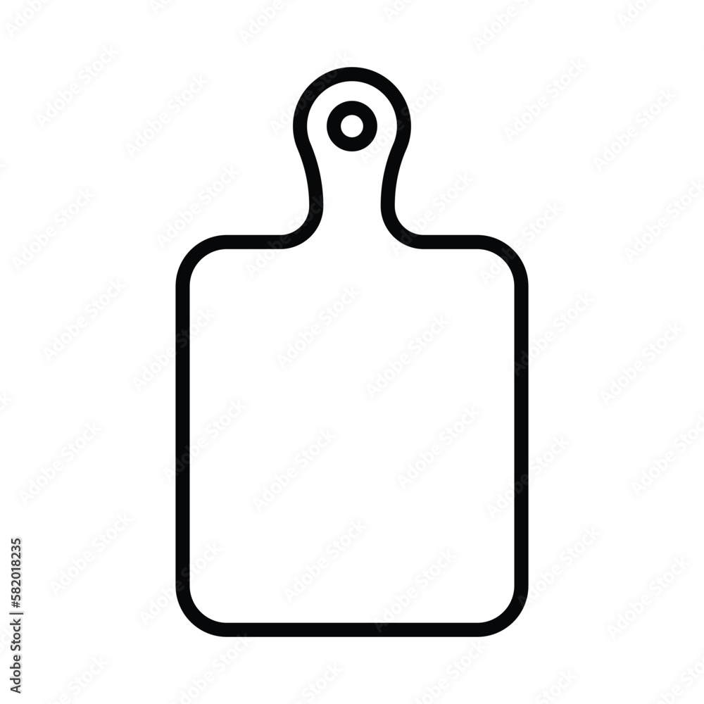cutting board icon vector design template simple and modern cutting board icon vector design template simple and modern