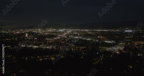 Wallpaper Mural San Fernando Valley at night Torontodigital.ca