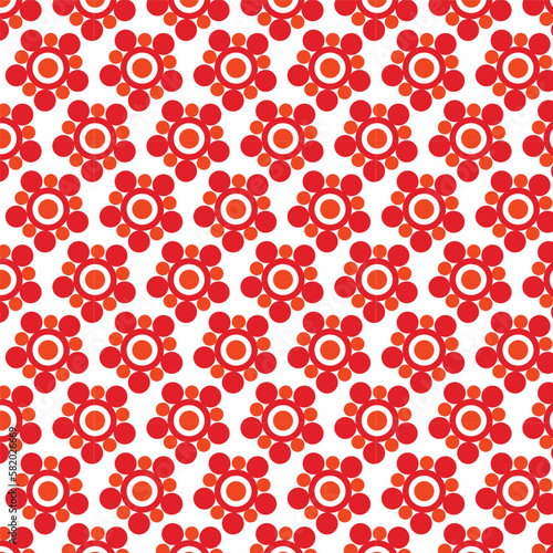modern flower luxury Colorful Seamless Pattern background Design template
