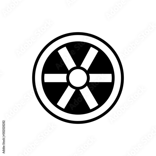 Alloy Wheel icon in vector. illustration