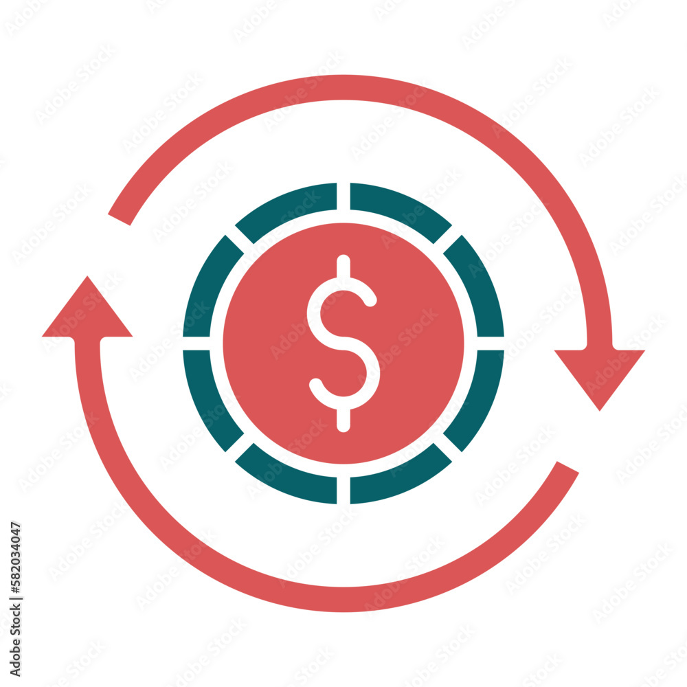 Vector Design Refinance Icon Style Vector Design Refinance Icon Style