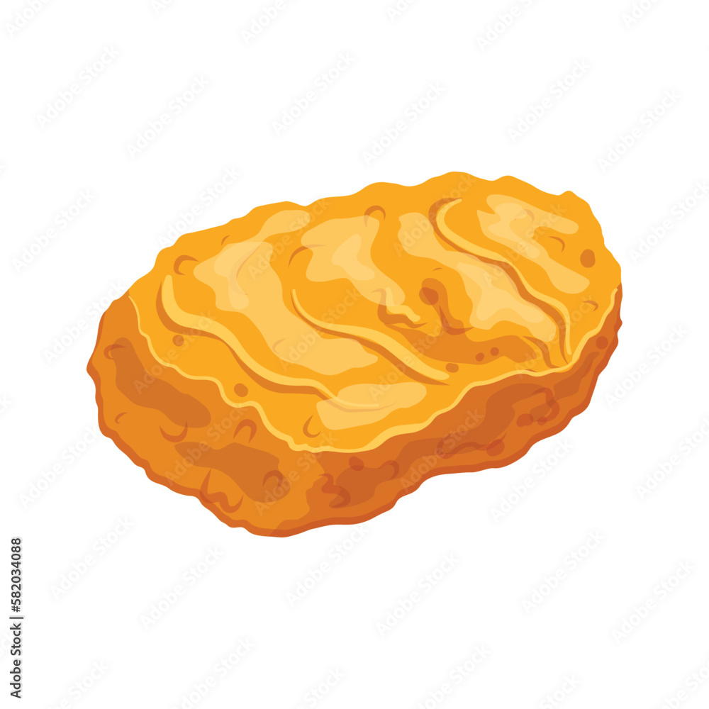 chicken nuggets fried cartoon vector illustration chicken nuggets fried cartoon vector illustration