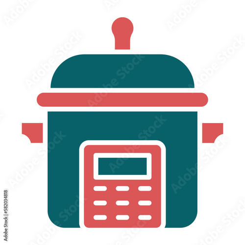 Vector Design Cooker Icon Style