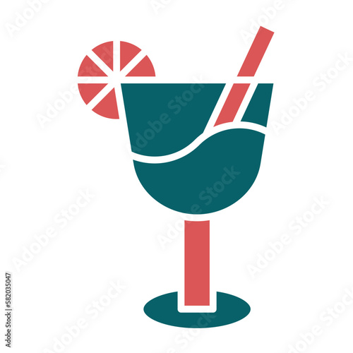 Vector Design Mulled Wine Icon Style