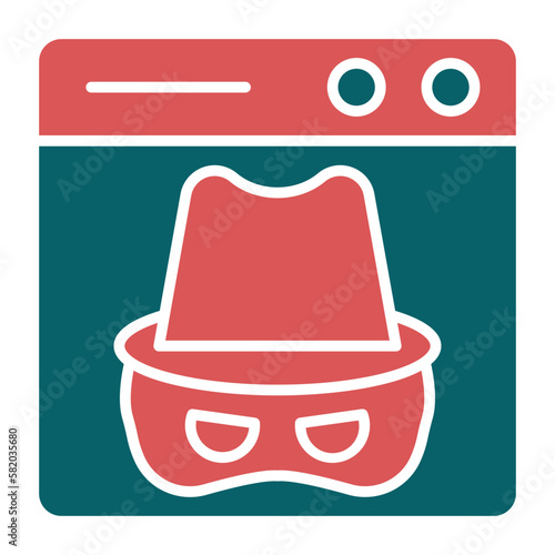 Vector Design Dark Web Icon Style
