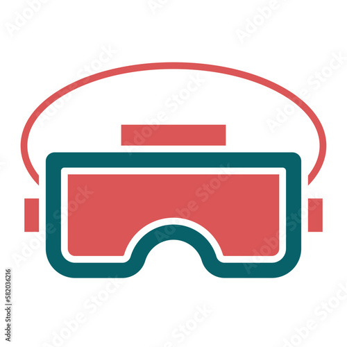 Vector Design Vr Glasses Icon Style