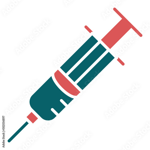 Vector Design Injection Icon Style © designing ocean