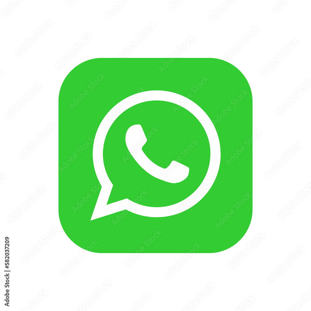 Whatsapp icon png Stock Photo Adobe Stock