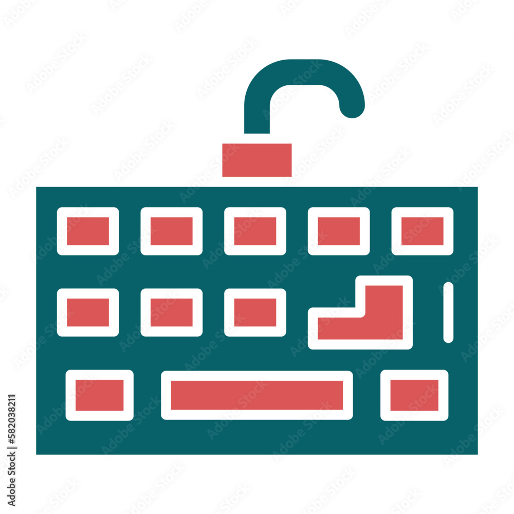 Vector Design Keyboard Icon Style Vector Design Keyboard Icon Style