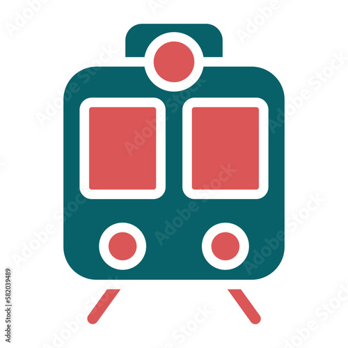 Vector Design Train Icon Style
