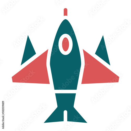 Vector Design Jet Icon Style