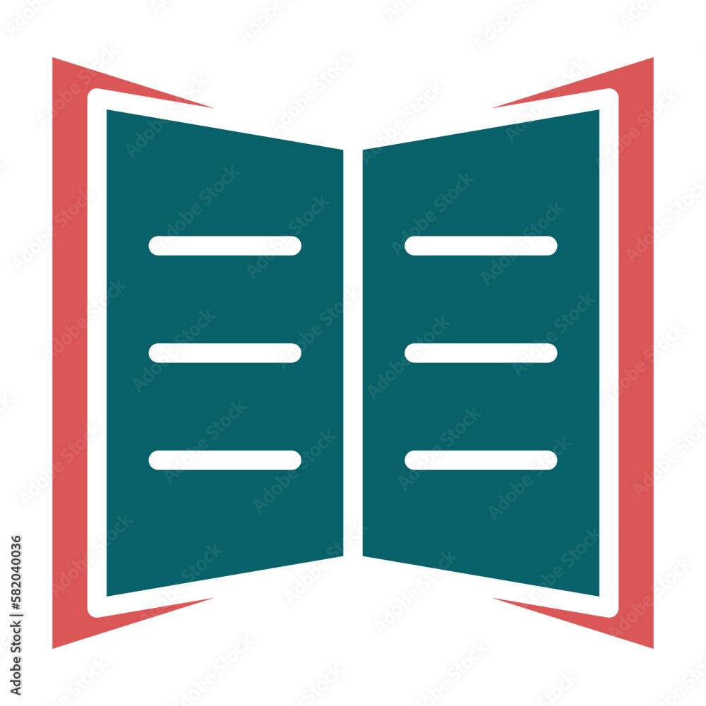 Vector Design Open Book Icon Style Vector Design Open Book Icon Style