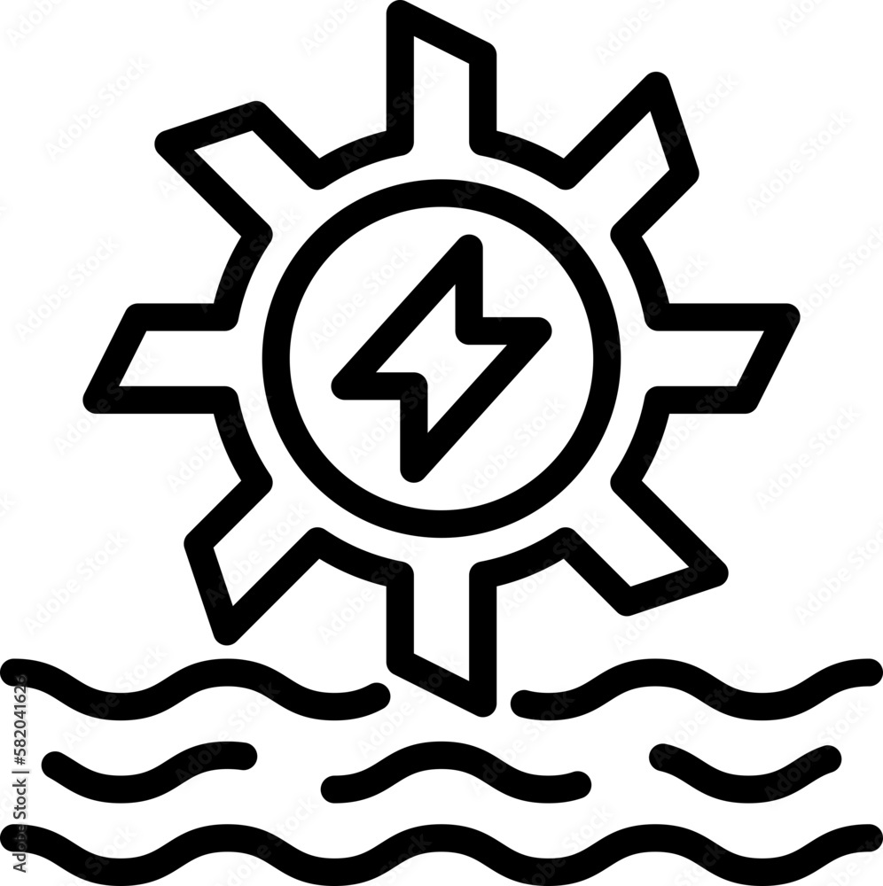 hydro power icon hydro power icon
