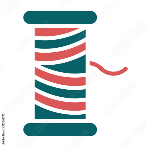 Vector Design Spool Icon Style