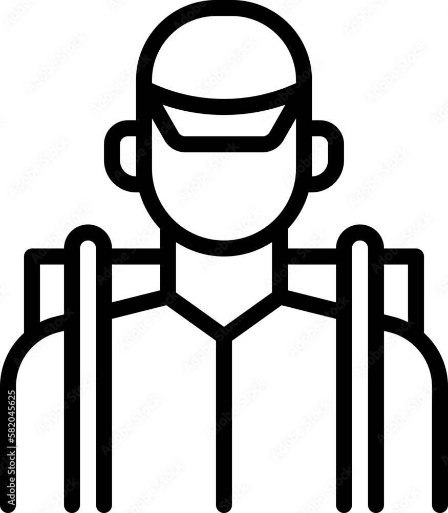 delivery man icon delivery man icon