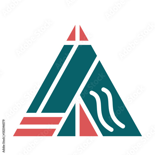 Vector Design Tipi Icon Style