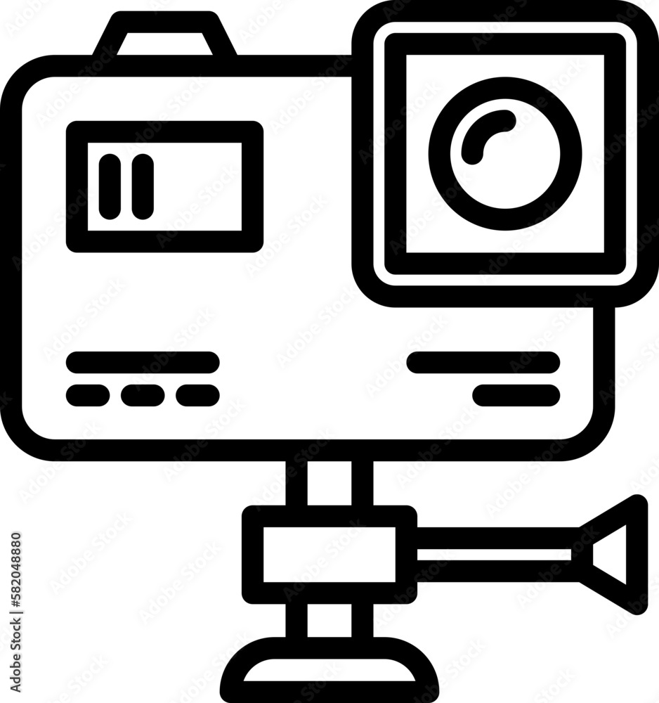 action camera icon