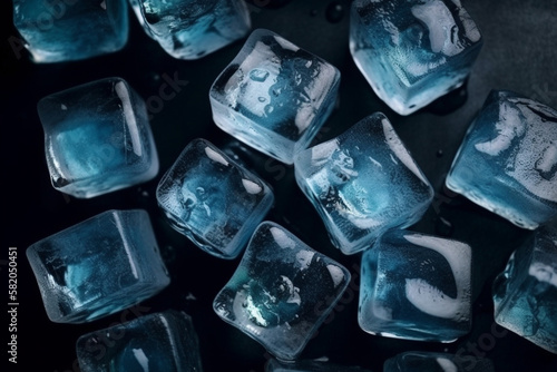 ice cubes. generative ai