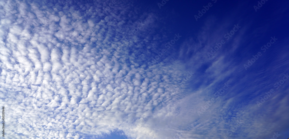 blue sky background with clouds  