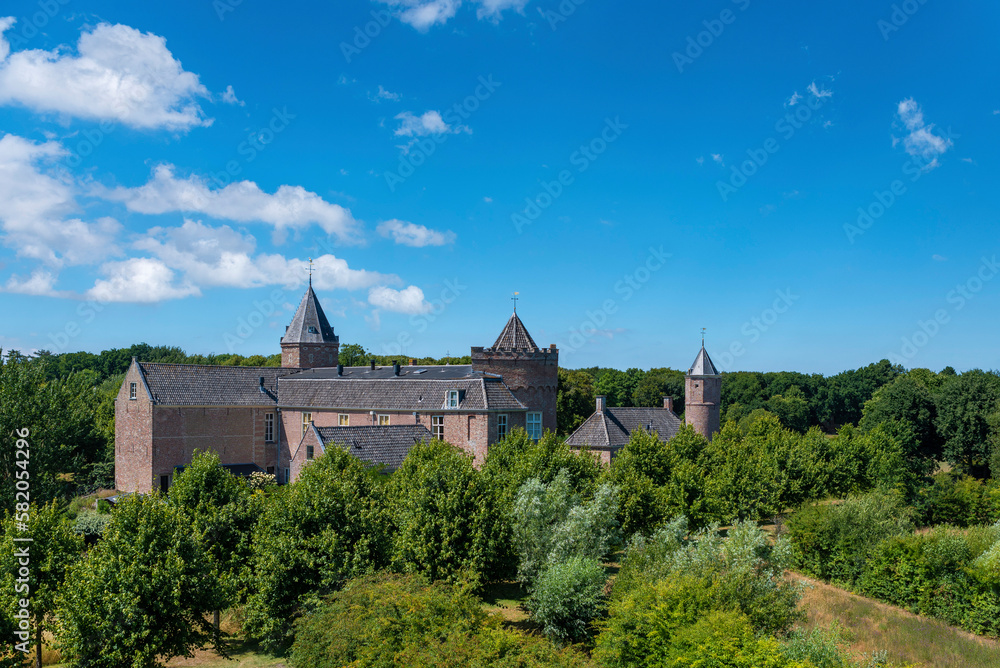 Schloss Westhove bei Oostkapelle. Provinz Zeeland in den Niederlanden
