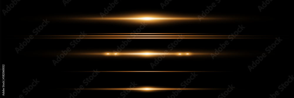 Laser beams, horizontal beams of light. Beautiful light flashes. Glowing stripes on a dark background. Glowing abstract sparkling background. Laser beams, horizontal beams of light. Beautiful light flashes. Glowing stripes on a dark background. Glowing abstract sparkling background.
