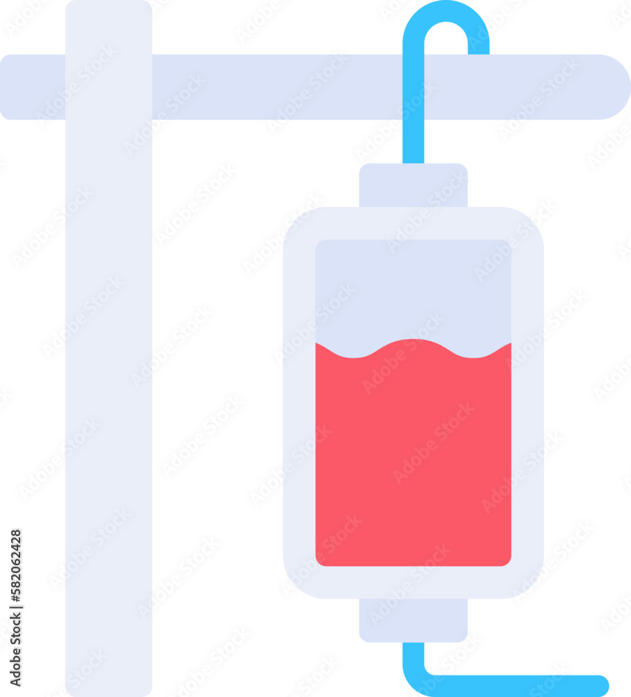 Obraz premium blood transfusion icon